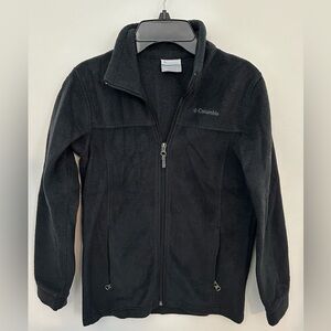 Columbia Fleece Jacket Kids Size Medium 10/12 Black